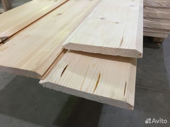 Имитация бруса хвоя, сорт ав