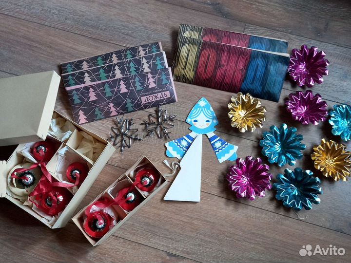 Ёлочные игрушки ссср/ГДР/Снегурочка/Снежинки