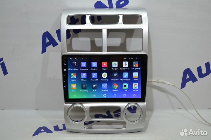 Android магнитола Sportage 2 2004-2007, есть Teyes