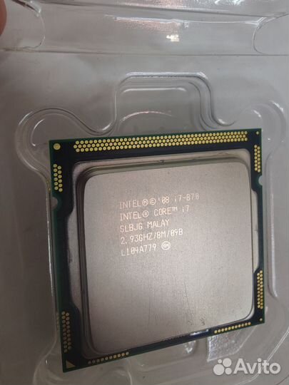 Процессор intel core i7 870