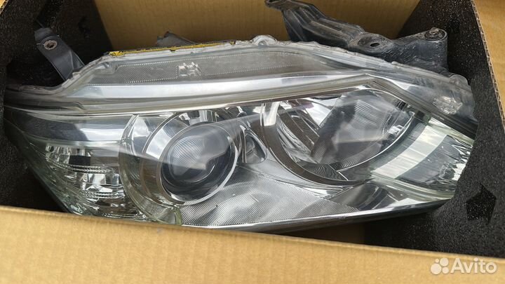 Фары на камри 50 и новые линзы и блоки