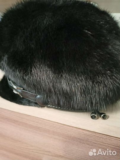 Берет женский норковый новый, качество люкс