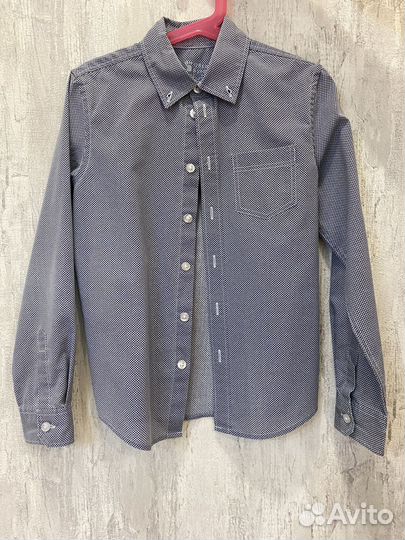 Рубашка для мальчика 128 134