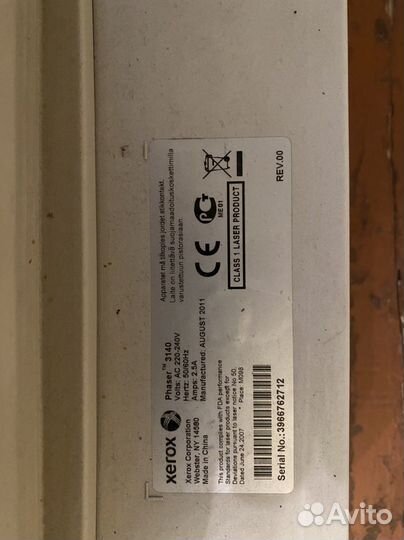 Принтер xerox phaser 3140