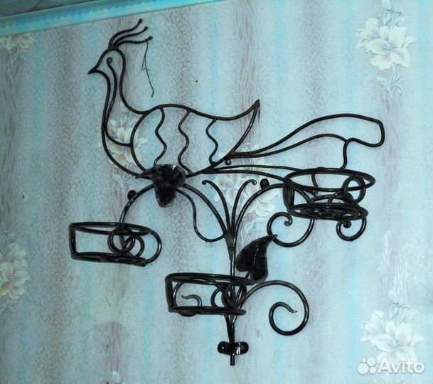 Подставка под цветы кованная 