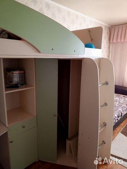 Детская кровать чердак