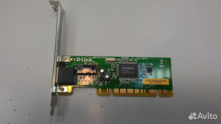 Сетевые карты б/у PCI 10/100Mbps RJ-45 (5 шт.)