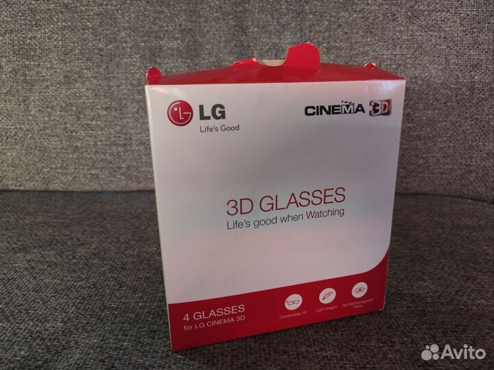 3D очки LG для телевизора