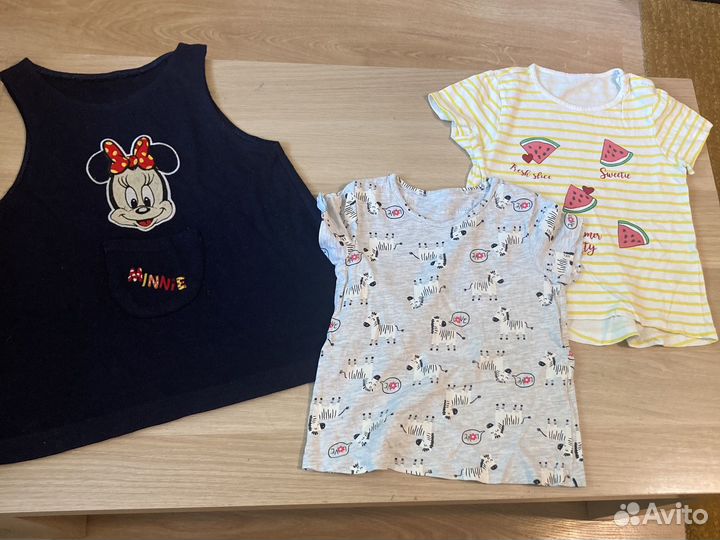 Вещи пакетом на девочку 92