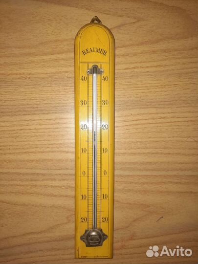 Старинный термометр Реомюр