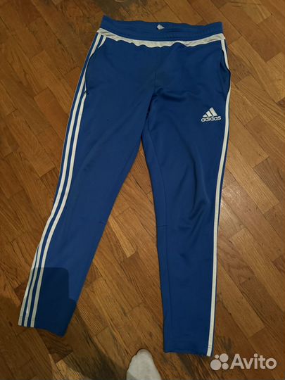 Спортивные штаны adidas синие