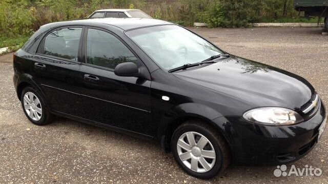 Бампер Chevrolet Lacetti хэтчбек цвет 87U Black