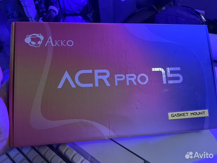 Кастомная клавиатура 75% fullwhite