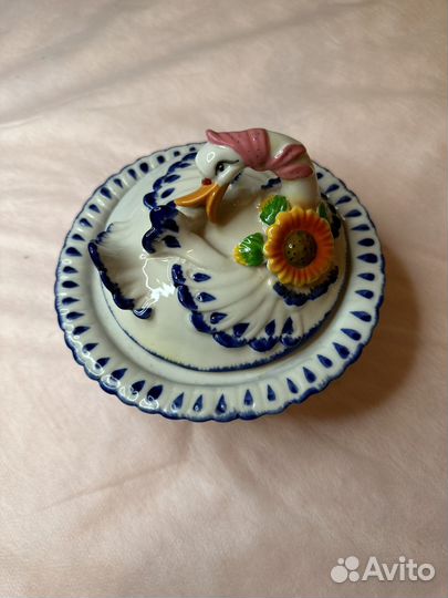 Сахарница фарфор СССР