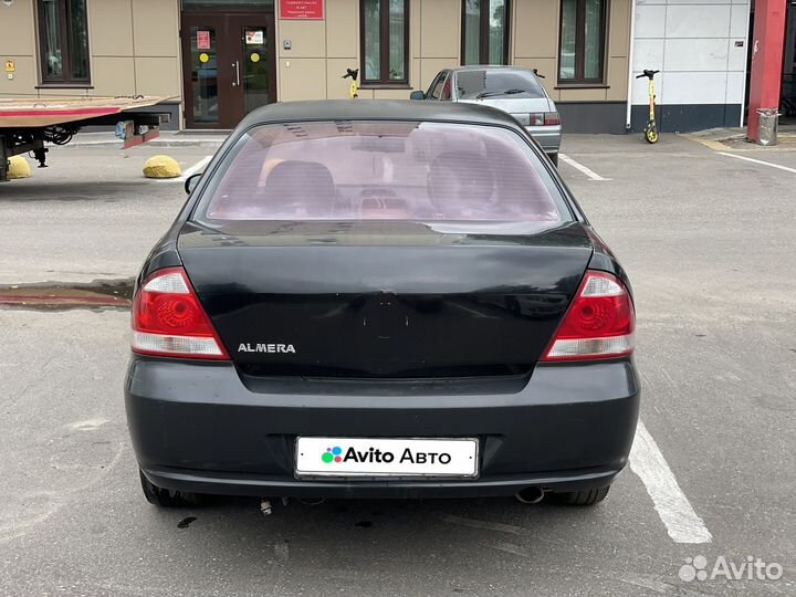 Nissan Almera Classic 1.6 AT, 2007, 250 000 км