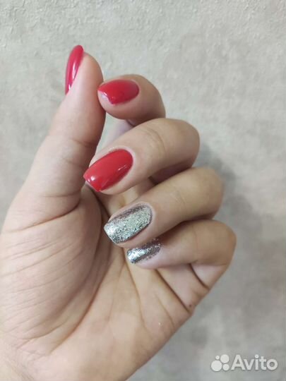 Маникюр с покрытием гель лак шеллак
