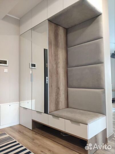 Мягкие стеновые панели в прихожую