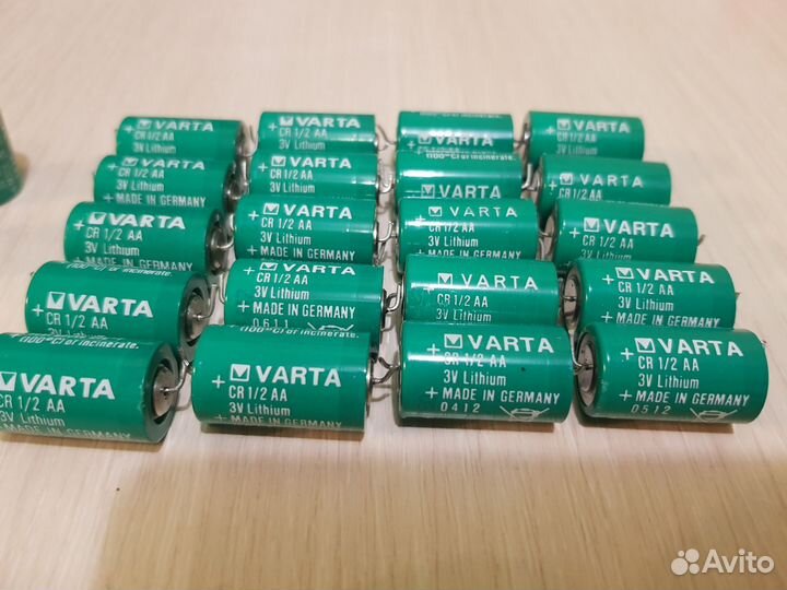 Батарейки varta CR1/2AA (3V)