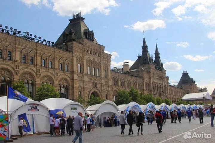 Торговая палатка арочная