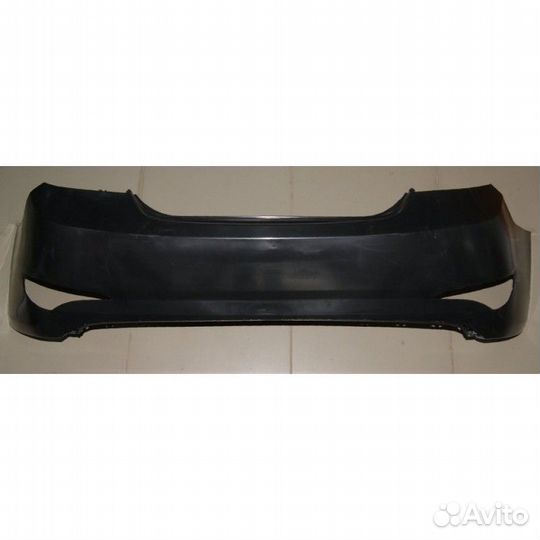 Бампер задний Hyundai Солярис 2014-2017 рестайл