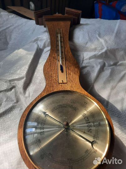Метеостанция Барометр Fischer ГДР