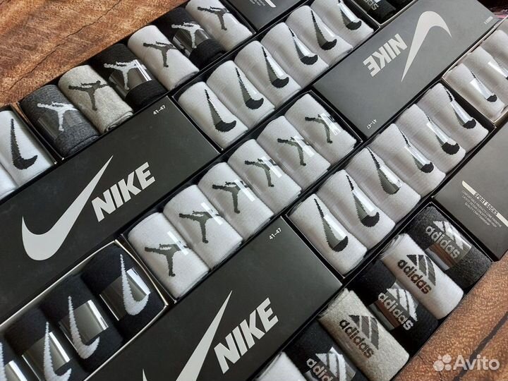 Носки Nike Reebok Lacoste Fila