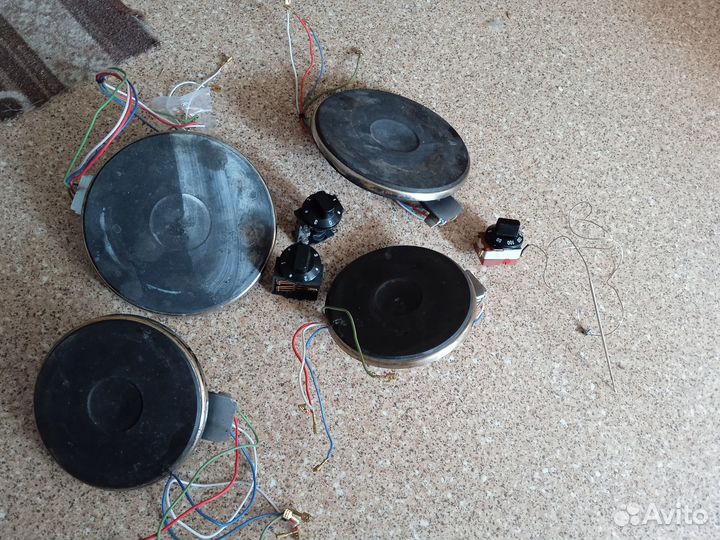 Тэны и переключатели для электроплиты Мечта