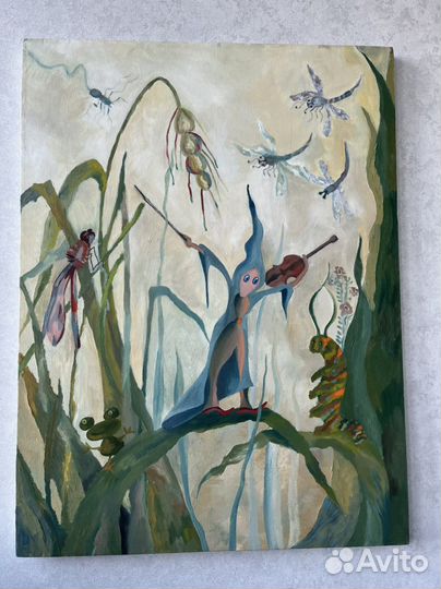 Картина маслом на холсте