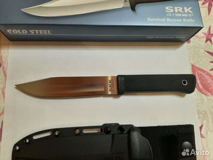 Новый нож cold steel SRK VG-1 SAN MAI japan