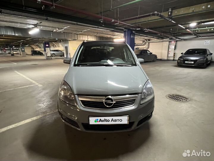 Opel Zafira 1.8 МТ, 2007, 349 400 км