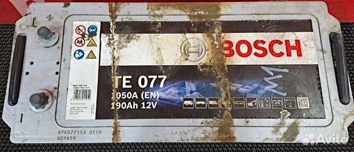 Грузовой аккумулятор Bosch TE Silver EFB 190Ah