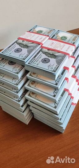 100 пачек номинал 100 Долларов нового образца