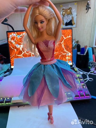 Кукла барби прима балерина с меняющейся юбкой