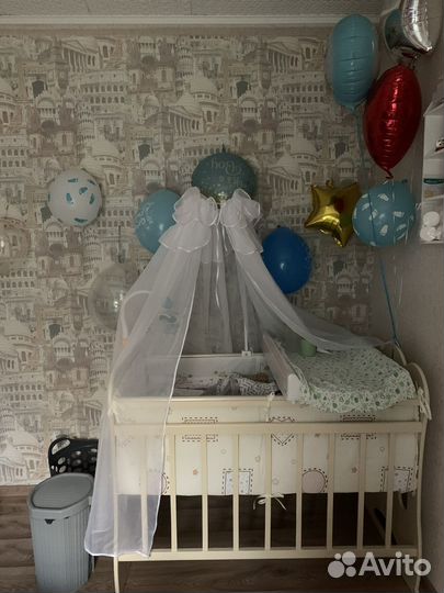 Детская кровать для новорожденных