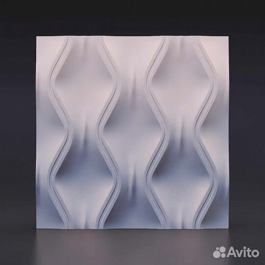 Гипсовая 3D панель 