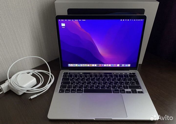 Macbook Pro 13 m1 16gb 512 silver рст