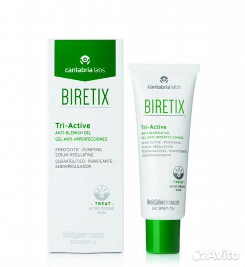 Biretix Tri-Active Anti-Blemish Gel – Гель три-акт