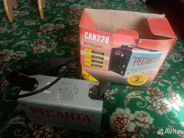 Сварочный аппарат ресанта 220 а