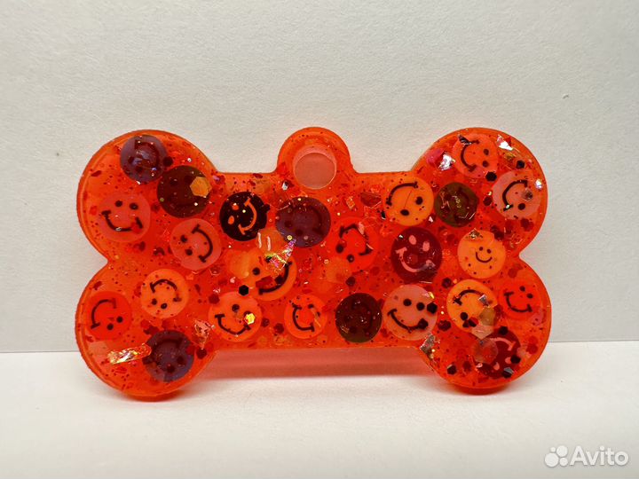 Адресники для собак ручной работы