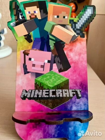 Подставка Бравл Старс, Амонг ас, Майнкрафт