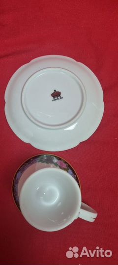 Чайная пара фарфор «Porcelain KFZ». Европа