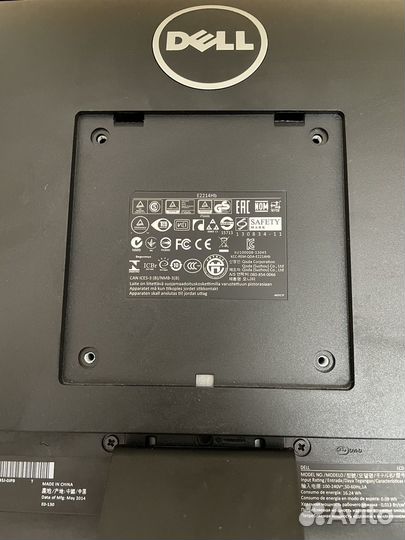 Мониторы Dell E2214H и HP ProDisplay P221