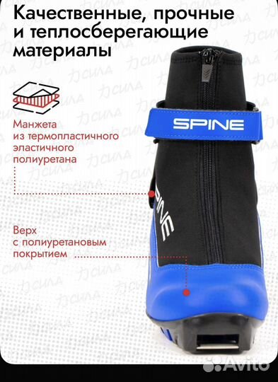 Лыжные ботинки spine concept combi