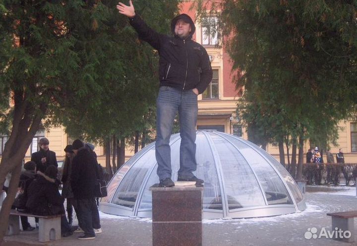 Панорамные купола стеклянные