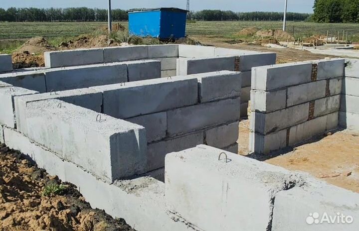 Фундаментные блоки 24.4.6 и др.размеры