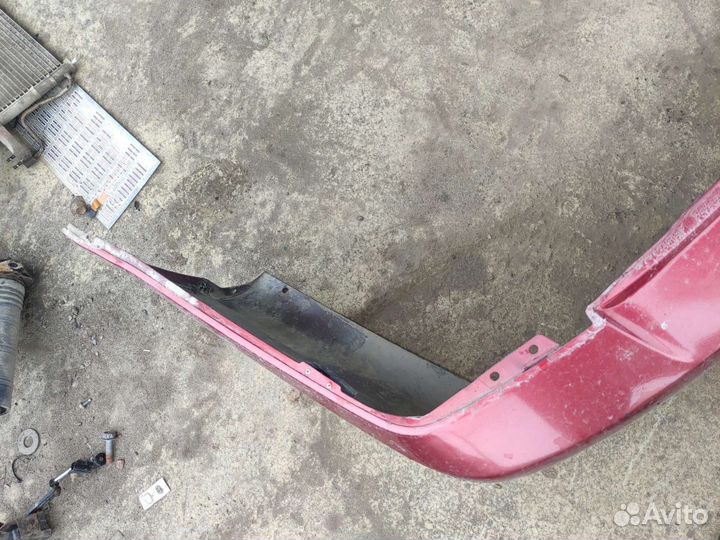 Бампер задний на Хюндай Акцент