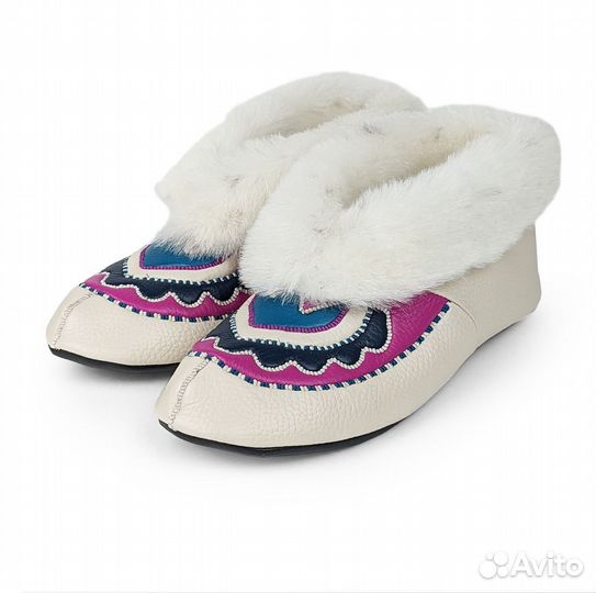 Мужские Меховушки из натуральной кожи и меха