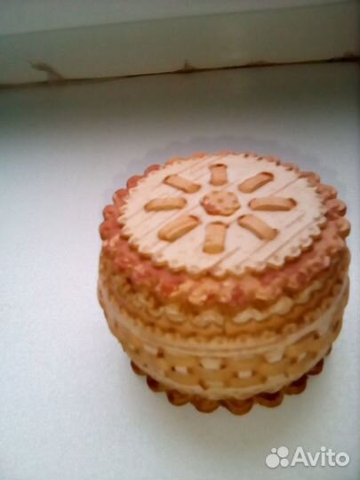 Шкатулка для украшений берестяная