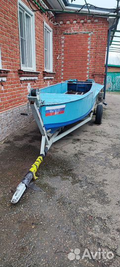 Комплект для рыбалки, лодка, прицеп, мотор