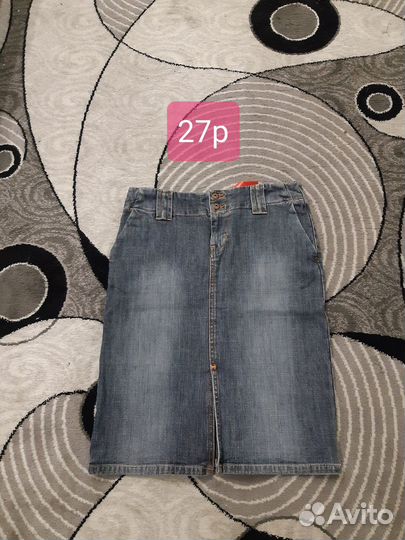 Джинсовая юбка